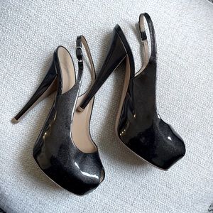 Giuseppe Zanotti Peeptoe Slingback Pumps